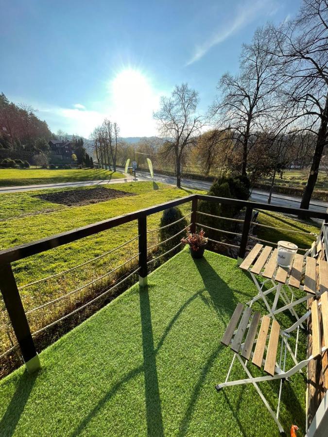 Willa Piwniczka Apartament Jahlowej Piwniczna-Zdroj Bagian luar foto